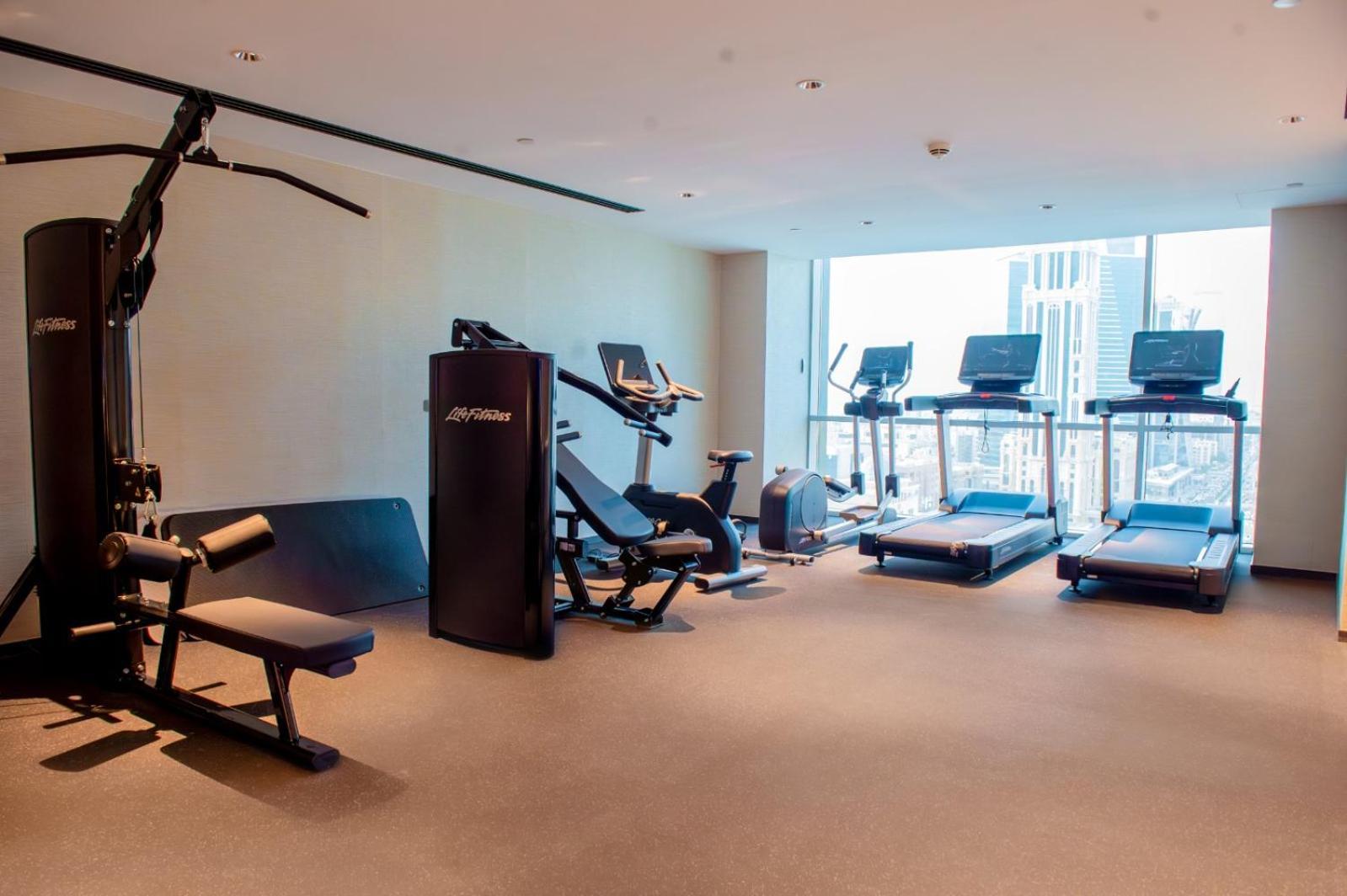 Narcissus The Royal Hotel Rijád Exteriér fotografie The gym at the hotel