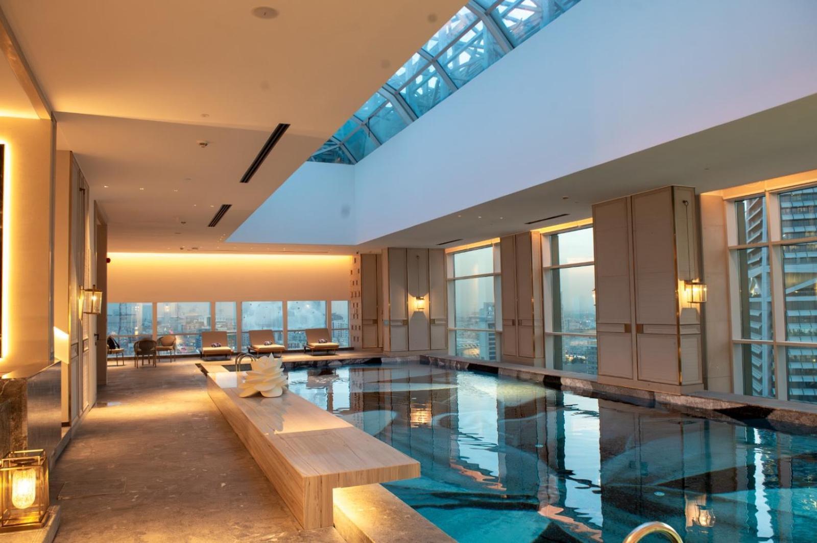 Narcissus The Royal Hotel Rijád Exteriér fotografie The pool at the 39th floor
